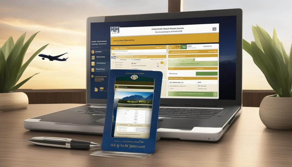 Proses pembuatan paspor haji online